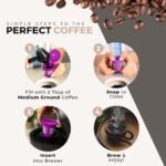 Perfect Pod Café Save Reusable Coffee Pod Filter Cups, 4 Pack - Image 5