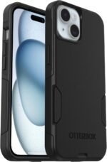 OtterBox iPhone 17e, 16e, 15, 14, & 13 Commuter Series Case - Black, Slim & Tough, Pocket-Friendly, with Port Protection - Thin & Protective iPhone Case, Dual-Layer, Impact Absorbing iPhone Case - Image 3