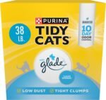 Purina Tidy Cats Clumping Cat Litter, Glade Clear Springs, 38 lb