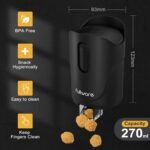Nuts Dispenser 9 oz Keep Fingers Clean Snack Dispenser - Image 2