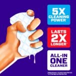 Mr. Clean Magic Eraser, All Purpose Cleaner, Cleaning Scrubber, Wall, Sneaker, Kitchen, Bathroom, Shower Cleaning Supplies, Melamine Pads, Whole Home Extra Durable, 12ct - Image 3