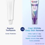 Crest 3D White Deep Stain Remover Brilliant White Toothpaste, 3.1 oz (Pack of 2), Whiter Teeth in 1 Day, Enamel Safe Fluoride Toothpaste for Fast Stain Removal and Prevention - Image 4