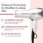 REVLON Infrared Ionic Hair Dryer with Diffuser & Concentrator, White - Image 4