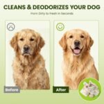 PawSono Hypoallergenic Pet Wipes for Dogs, Cats & Small Animals, 400 Coun - Image 5