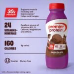 Premier Protein 30g High Protein Shake, Chocolate, 12 Pack - Image 2