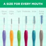 GUM Proxabrush Go-Betweens Tight Interdental Brushes, 10 Count (4 Pack) - Image 5