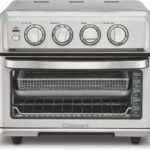 Cuisinart Air Fryer Toaster Oven, 1800W, 8-in-1 with Air Fry, Convection, Broil & Warm, 0.6 Cubic Feet, 60-Minute Timer, TOA-70NAS, Stainless Steel