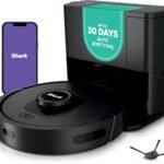 Shark AV2501S AI Ultra Robot Vacuum, with Matrix Clean, Home Mapping, 30-Day Capacity HEPA Bagless Self Empty Base, Perfect for Pet Hair, Wifi, Dark Grey