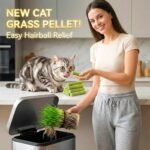 Cat Grass Stick for Indoor Cat 50g Chicken Freeze Dried Treat 10pcs - Image 2