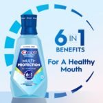 Crest Mouthwash Pro Health Multi-Protection, 1L, 2 Pack, 6-in-1 Benefits, Alcohol Free, Enamel Repair, Breath Freshener, Anti Cavity, Fluoride mouthwash, Bad Breath Treatment for Adults, Contains CPC - Image 4