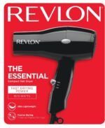 Revlon Compact Hair Dryer | 1875W Lightweight Design, Perfect for Travel, (Black) - Image 5