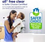 all Liquid Laundry Detergent Free Clear, Unscented, 118 Ounce, 94 Loads - Image 5