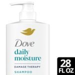 Dove Daily Moisture Shampoo with Bio-Protein Hair Care Technology, 28 Fl Oz - Image 5