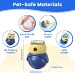 Cat Interactive Puzzle Toy, Adjustable Treat Dispenser - Image 4