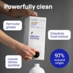 ATTITUDE Unscented Dish Soap, EWG Verified, Fragrance Free, 33.8 fl oz - Image 3