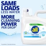 all Liquid Laundry Detergent Free Clear, Unscented, 118 Ounce, 94 Loads - Image 4
