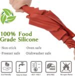 JOERSH Granola Bar Silicone Mold, 2Pcs, 8-Cavity - Image 3