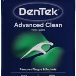 DenTek Floss Picks, Advanced Clean, Plaque Remover, 150 Count