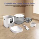 ANDOLL HOME Automatic Cat Feeder,4L Timed Cat＆Dog Dry Food Dispenser - Image 2