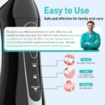 COSLUS ADA Accepted C20 Water Dental Flosser Pick, Professional Set Black - Image 4