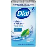 Dial Antibacterial Bar Soap, Calm & Soothe Lavender & Jasmine Deodorant Bar, 4oz (8 Bars) - Image 4