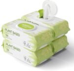 IMMHABI 400 Count Hypoallergenic Dog Wipes, Unscented Plant-Based Pet Wipes