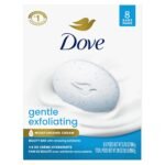 Dove Gentle Exfoliating Beauty Bar Soap , Renewing 8 Count 3.75 oz