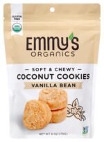 Emmys, Cookie Coconut Vanilla Bean Organic, 6 Ounce