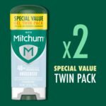 Mitchum Men’s Antiperspirant Deodorant Gel, Unscented, 2 pack - Image 5
