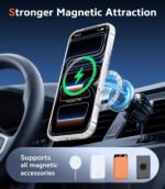 FNTCASE for iPhone 18 Pro Max/17 Pro Max Case Fit for Magsafe - Image 3
