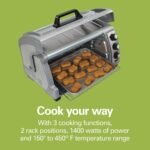 Hamilton Beach Easy Reach 6 Slice Countertop Toaster Oven - Image 4