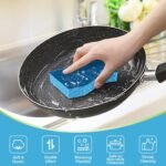 AIDEA Non Scratch Scrub Sponge-24Count, Sponges Kitchen, Sponges for Dishes - Image 2