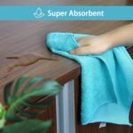 HOMEXCEL 12PK Microfiber Cleaning Cloth, Cleaning Rag for Home, 11.5x11.5in - Image 4
