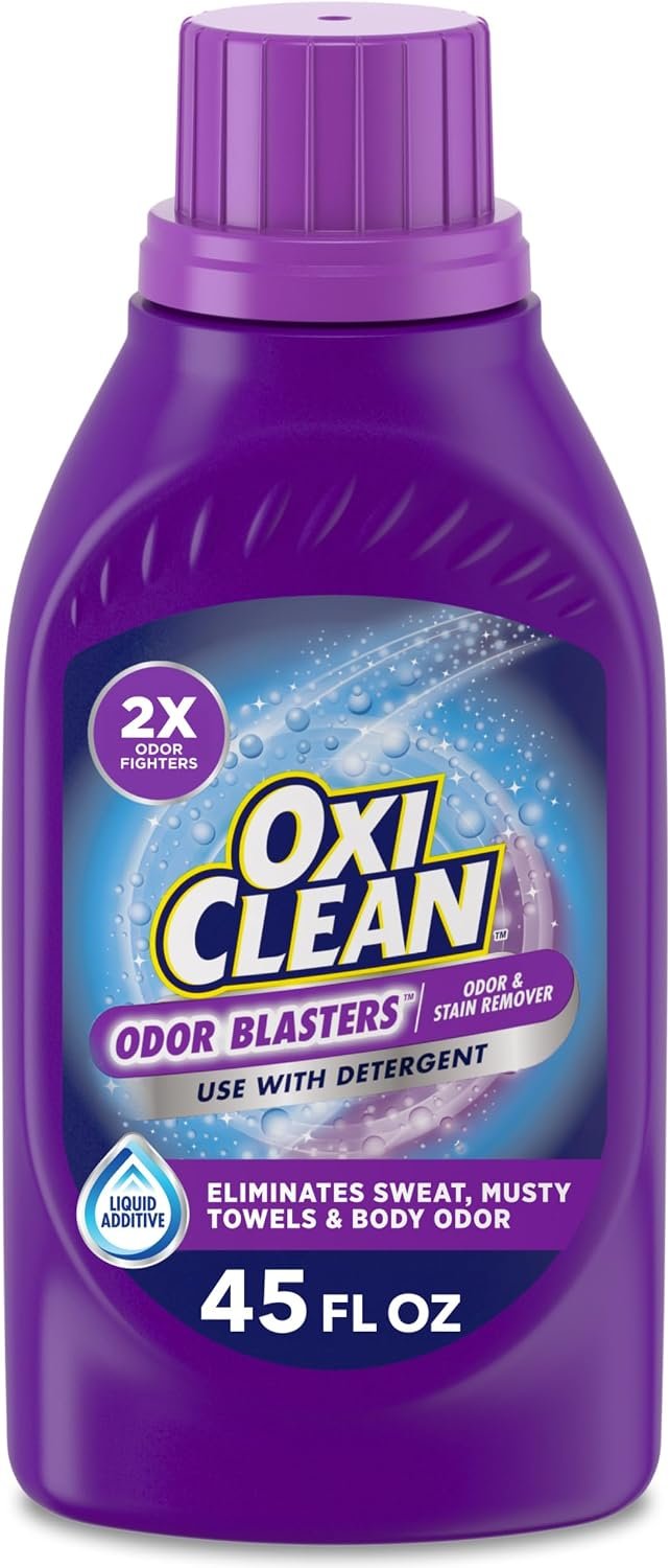 71hzskEq6GL._AC_SL1500_ OxiClean Odor Blasters Odor Laundry Liquid Additive, 45 fl oz - Image 1