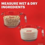 Pyrex Essentials (2-Pack) Glass Measuring Cups Set (1 & 2 Cup) - Image 4