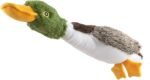 Best Pet Supplies Interactive Squeaky Dog Toy - Mallard Duck