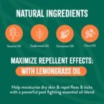 TropiClean Flea and Tick Shampoo for Dogs, Max Strength Formula, 20oz - Image 5
