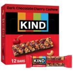 KIND Healthy Snacks Bars, Dark Chocolate Nuts & Sea Salt, Gluten Free, Low Sugar, High Fiber Snacks, 6g Protein, 12 Count - Image 4