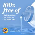 Tide Free & Gentle Liquid Laundry Detergent, 126 Loads, 166 fl oz, Tide Laundry Detergent, Clean Laundry Detergent - Image 2