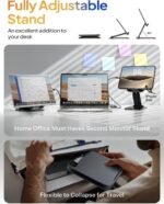 LISEN iPad Stand Tablet Holder for Desk, Kindle Accessories Stand for Apple - Image 3