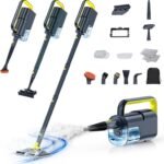 Steam Cleaner, Detachable 10-in-1 Handheld Steam Mop for Multi-Surface