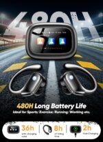 Wireless Earbuds, Smart Touchscreen Ear Buds, ENC Clear Calls Bluetooth 5.4 - Image 5