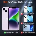 SUPFINE Magnetic for iPhone 13 Case/iPhone 14 Case Black - Image 2
