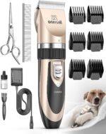 oneisall Low Noise Dog Clippers Grooming Kit for Dogs Cats Pets