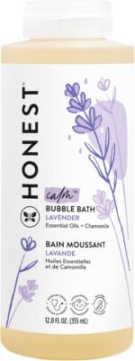 The Honest Company Bubble Bath, Hypoallergenic, Lavender Calm, 12 fl oz