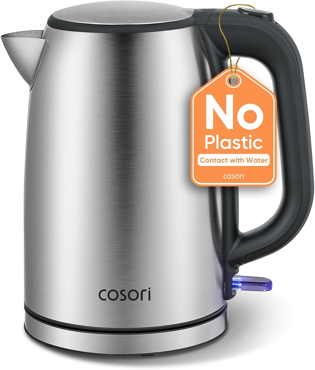 71qMYl1p-EL._AC_SL1500_ Cosori Stainless Steel Electric Kettle, No Plastic Contact with Water, 1.7L - Image 1