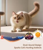 PetBusy Cat Toys with [5000 mg A+Natural Catnip & Silvervine] Kicker Fun - Image 4