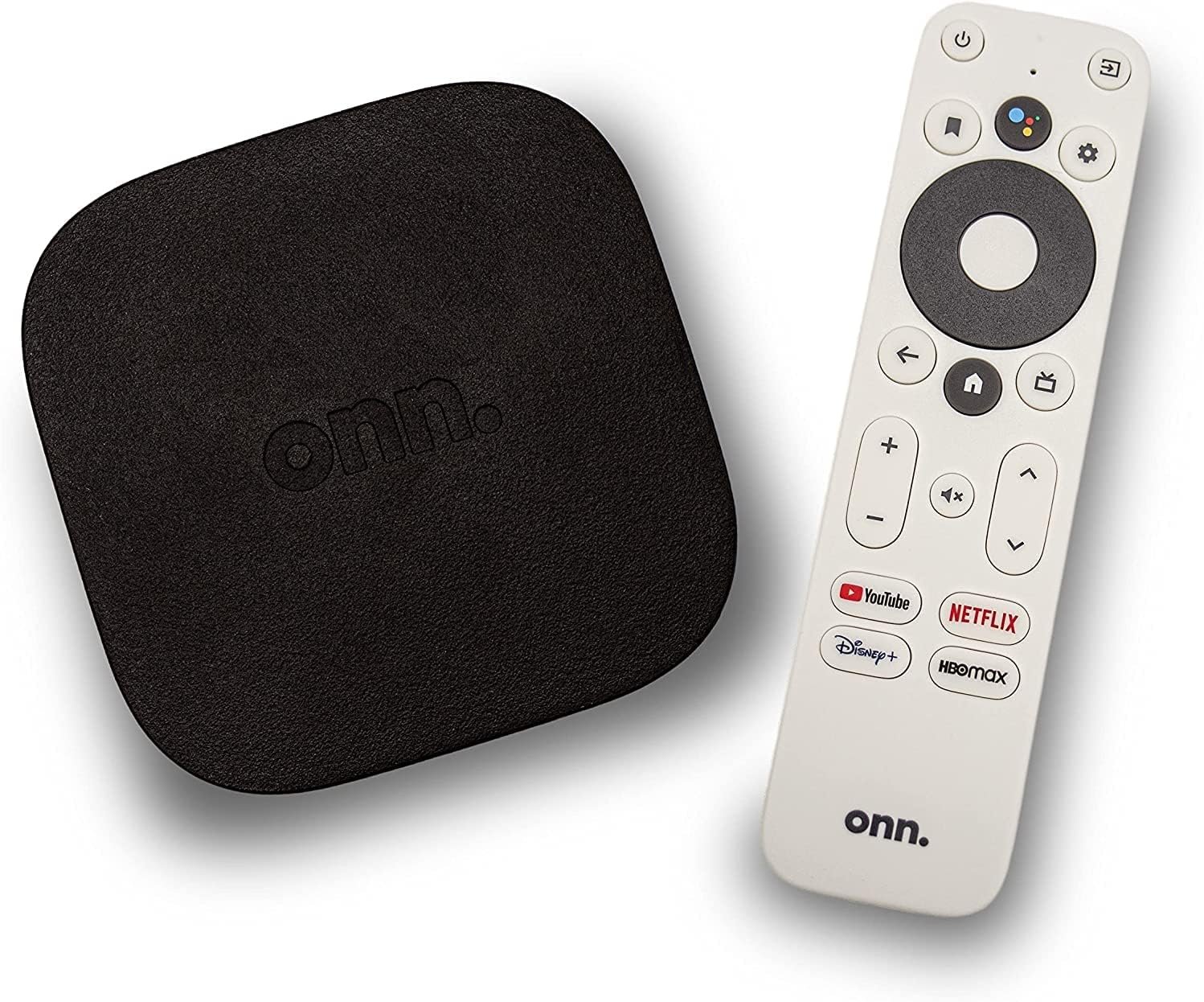 71qkZsMu7GL._AC_SL1500_ ONN Android TV 4K UHD Streaming Device with Voice Remote Control Google Assistant & High Speed HDMI Cable (100026240) Black - Image 1