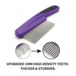 Yumflan Fine Tooth Stainless Steel Flea Comb for Dogs & Cats - Image 2