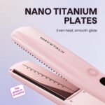 Wavytalk Steam Hair Straightener Steam Sesh for Less Heat Damage, Flat Iron - Image 5